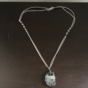 Elegant Silver Pendant Necklace